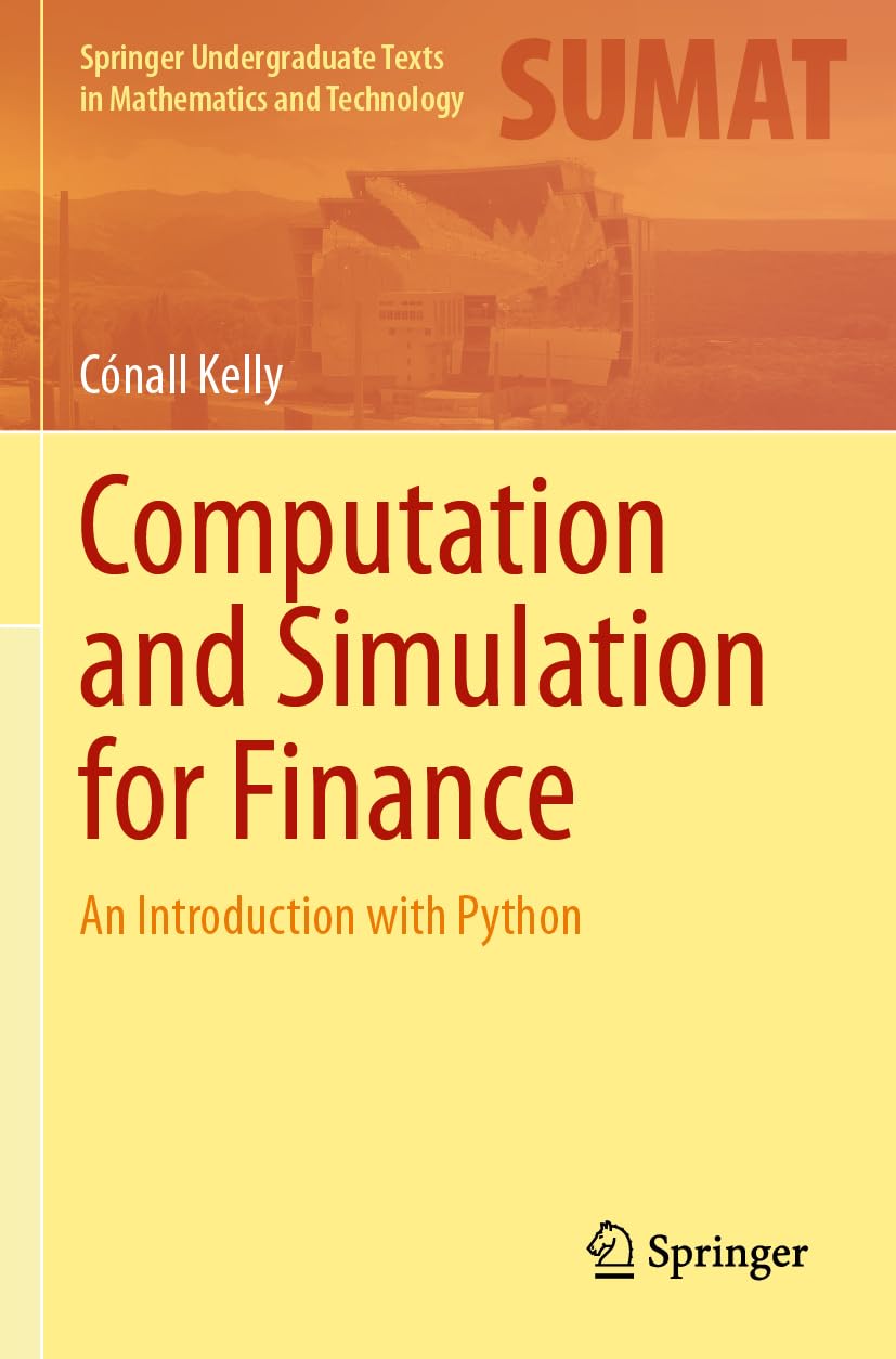 Product Image: Computation and Simulation for Finance