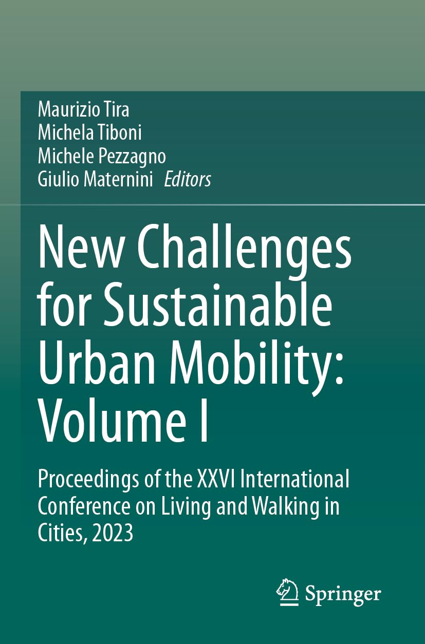 New Challenges for Sustainable Urban Mobility: Volume I Law