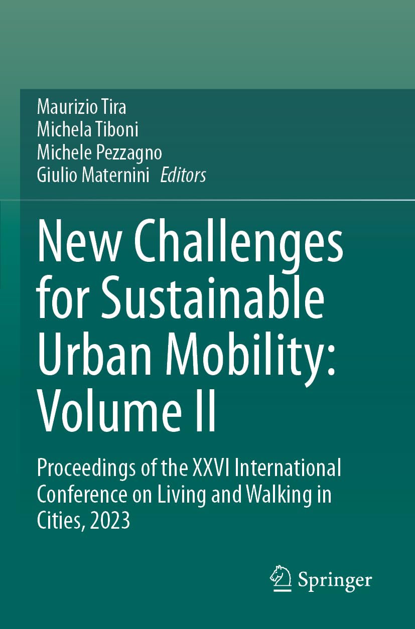 New Challenges for Sustainable Urban Mobility: Volume II Law