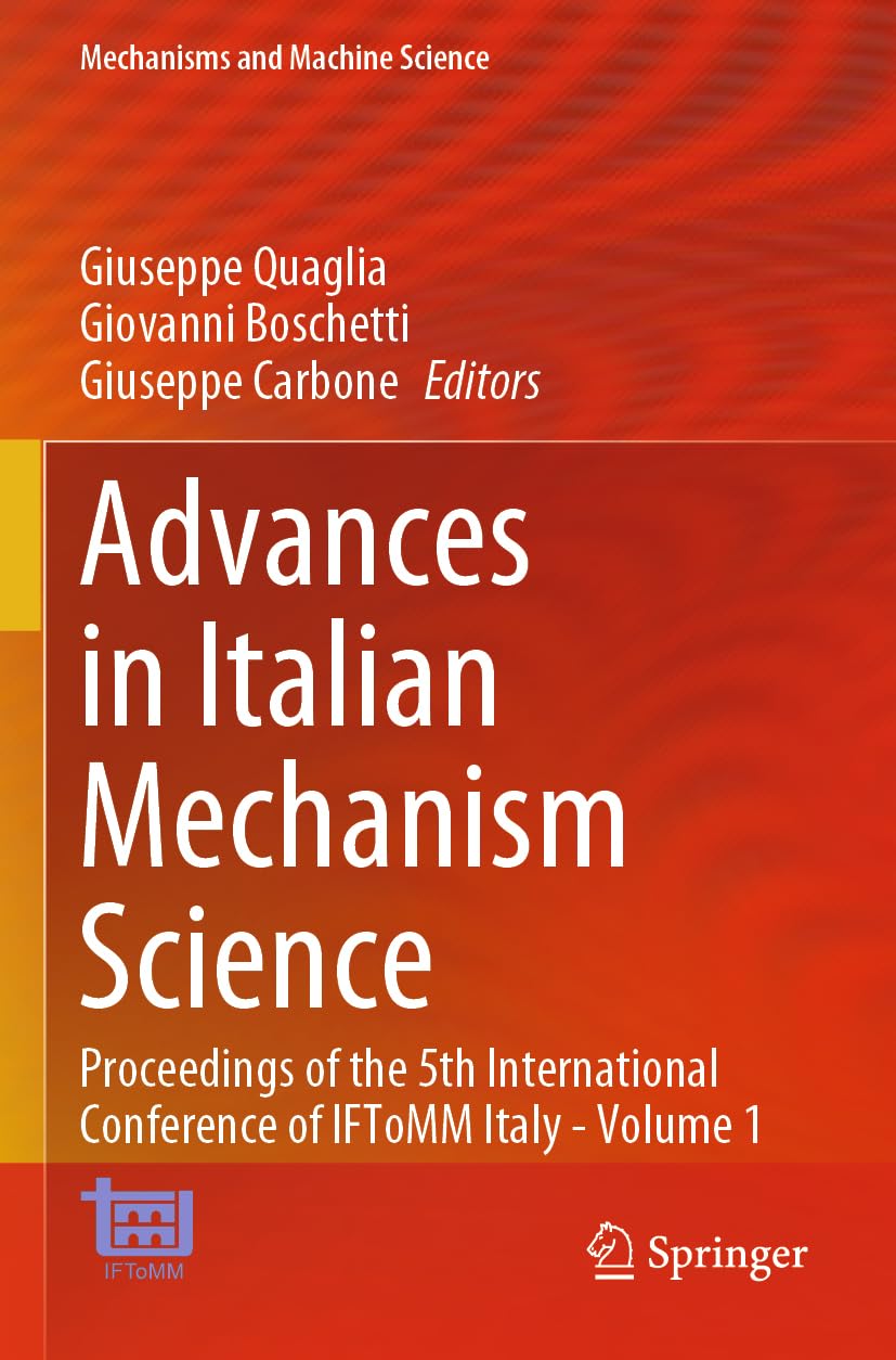 Advances in Italian Mechanism Science Computer Science