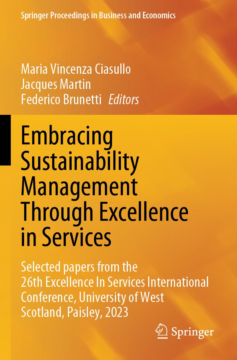 Embracing Sustainability Management Through Excellence in Services Law