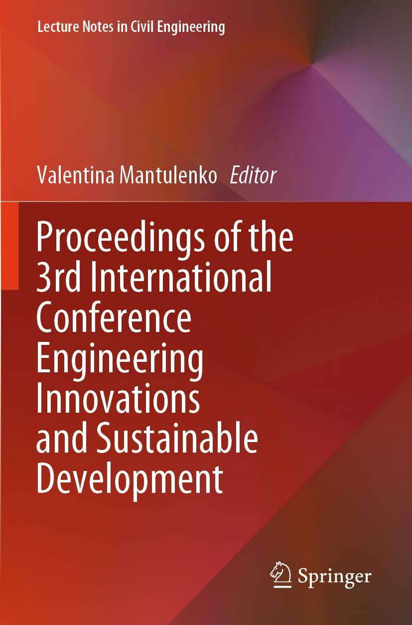 Proceedings of the 3rd International Conference Engineering Innovations and Sustainable Development Law