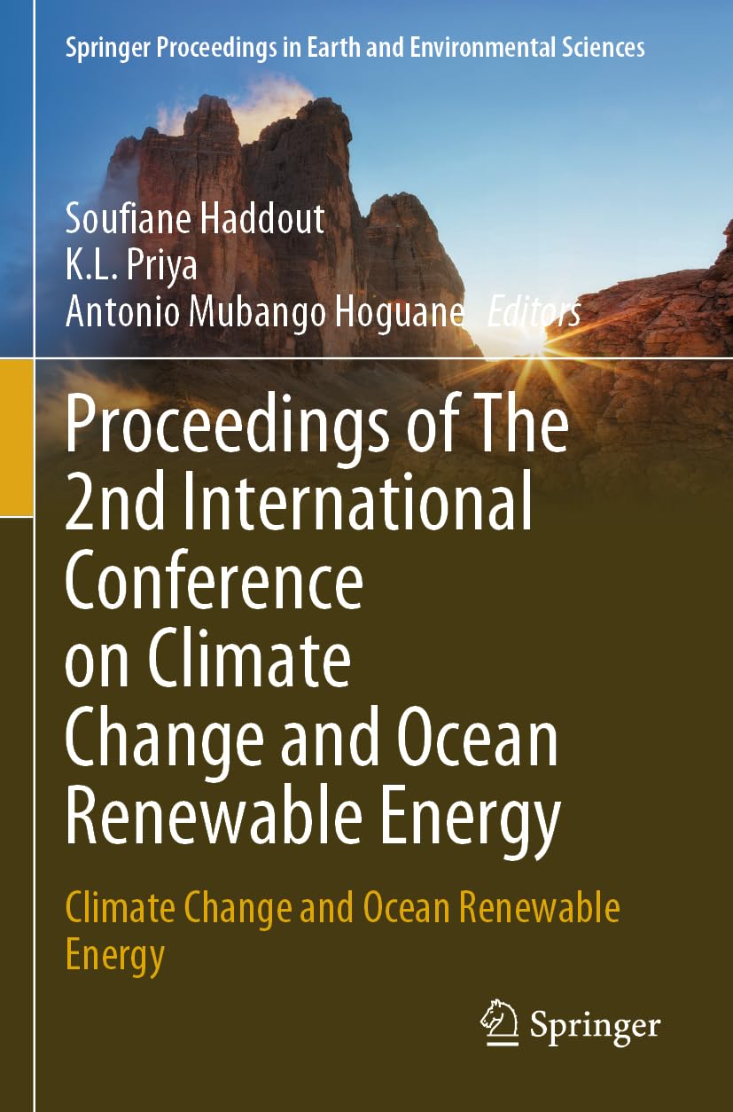 Proceedings of The 2nd International Conference on Climate Change and Ocean Renewable Energy Business & Technology
