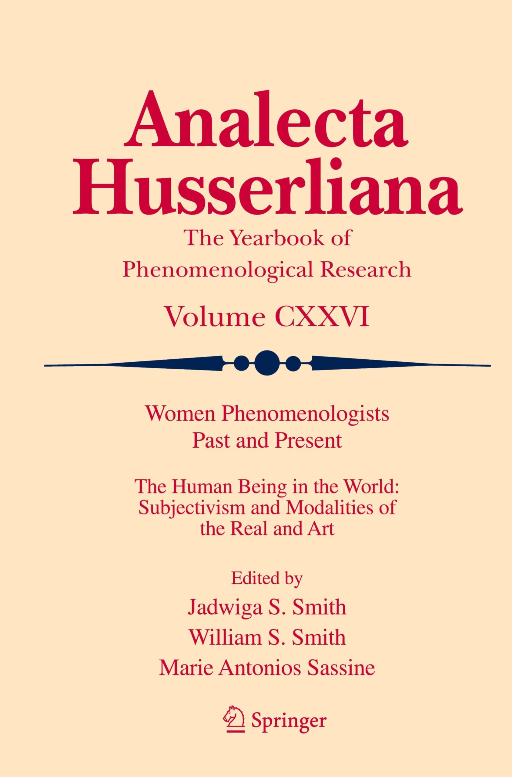 Women Phenomenologists Past and Present Philosophy