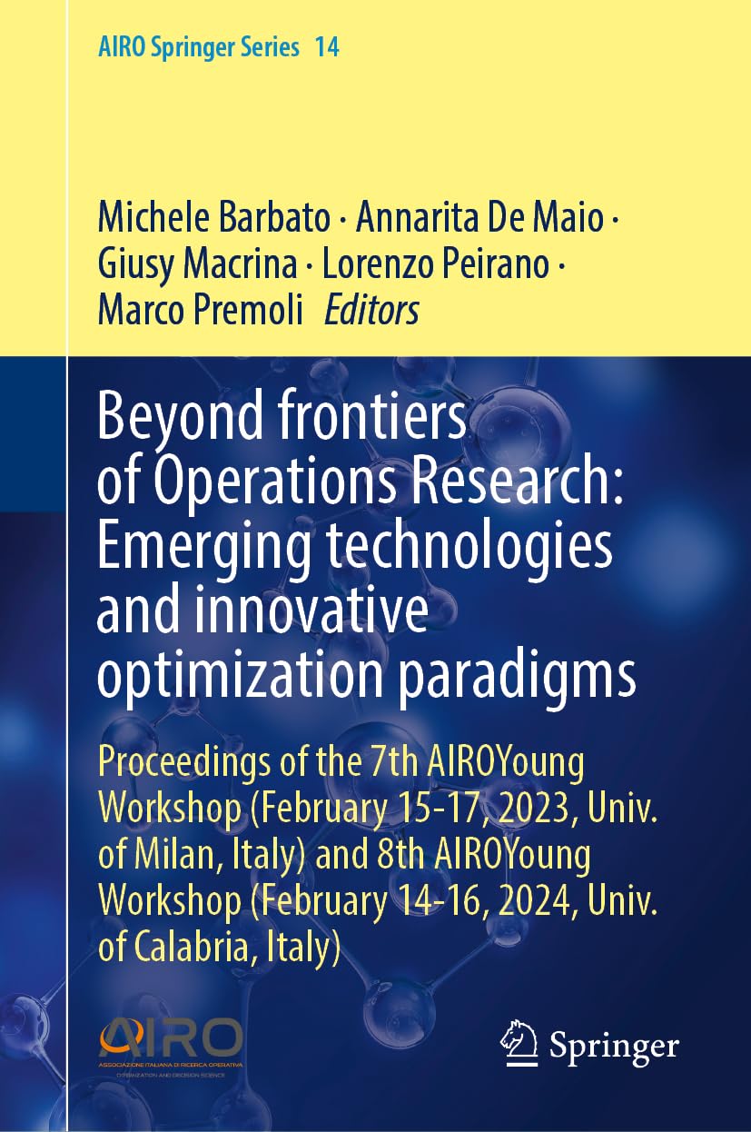 Product Image: Beyond Frontiers of Operations Research: Emerging Technologies and Innovative Optimization Paradigms