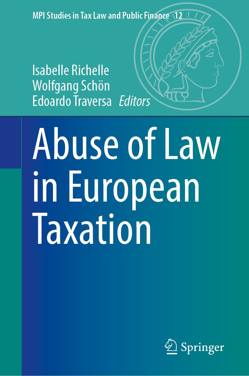 Abuse of Law in European Taxation Law