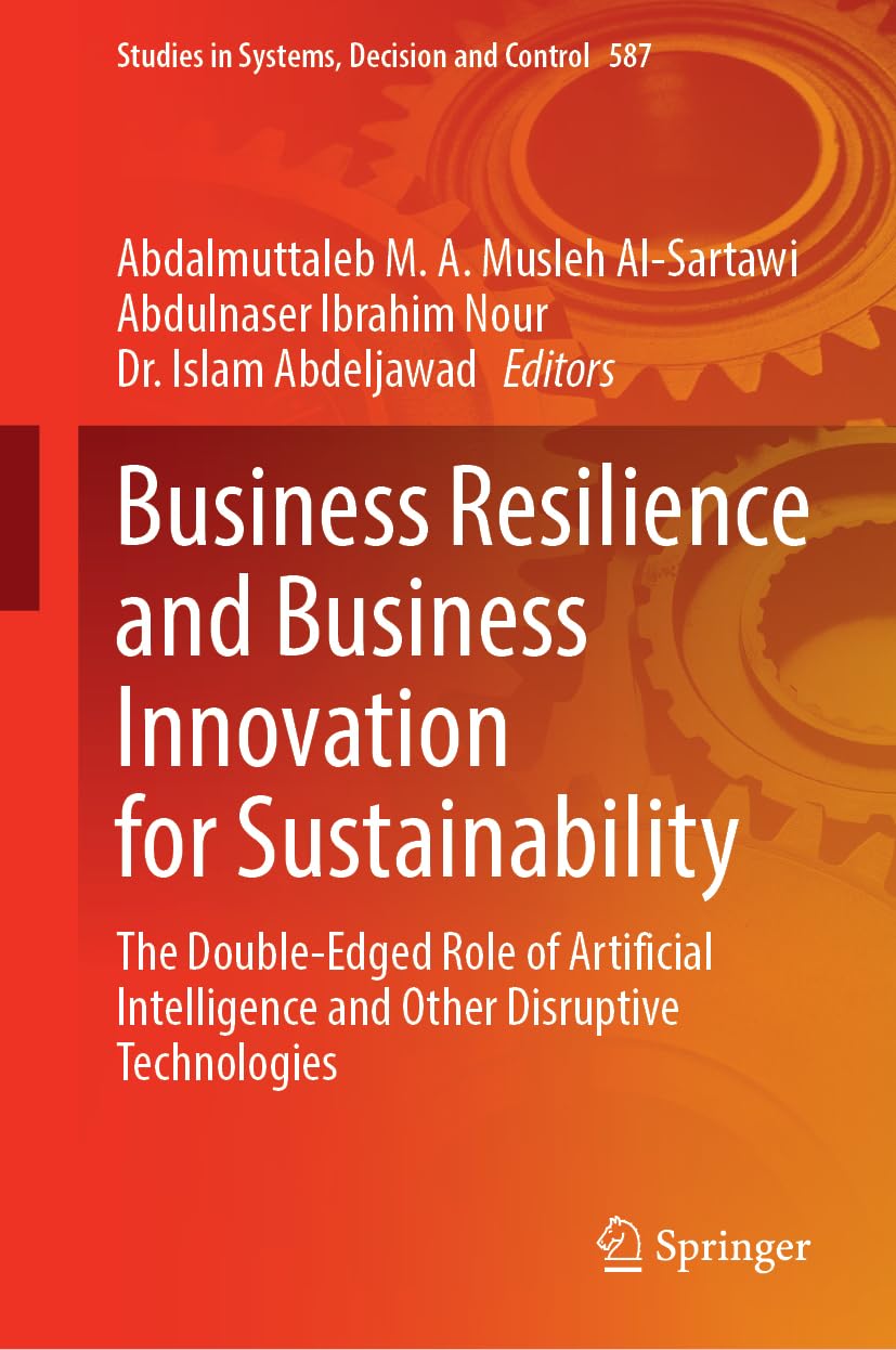 Business Resilience and Business Innovation for Sustainability Business, Finance & Career
