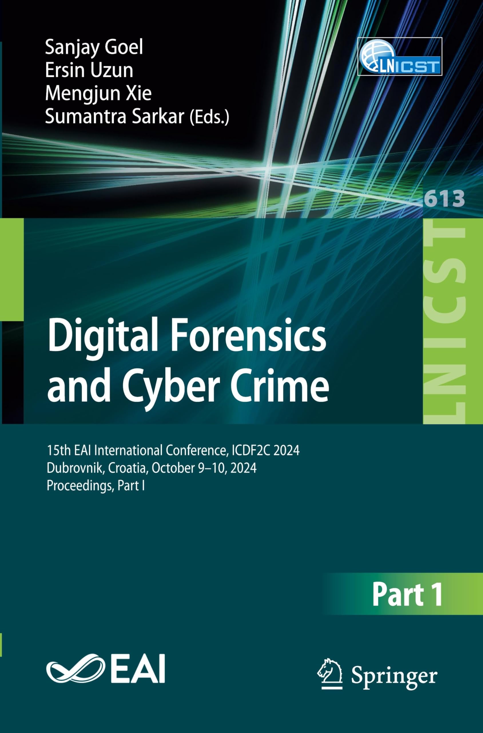 Digital Forensics and Cyber Crime Computer Science Books