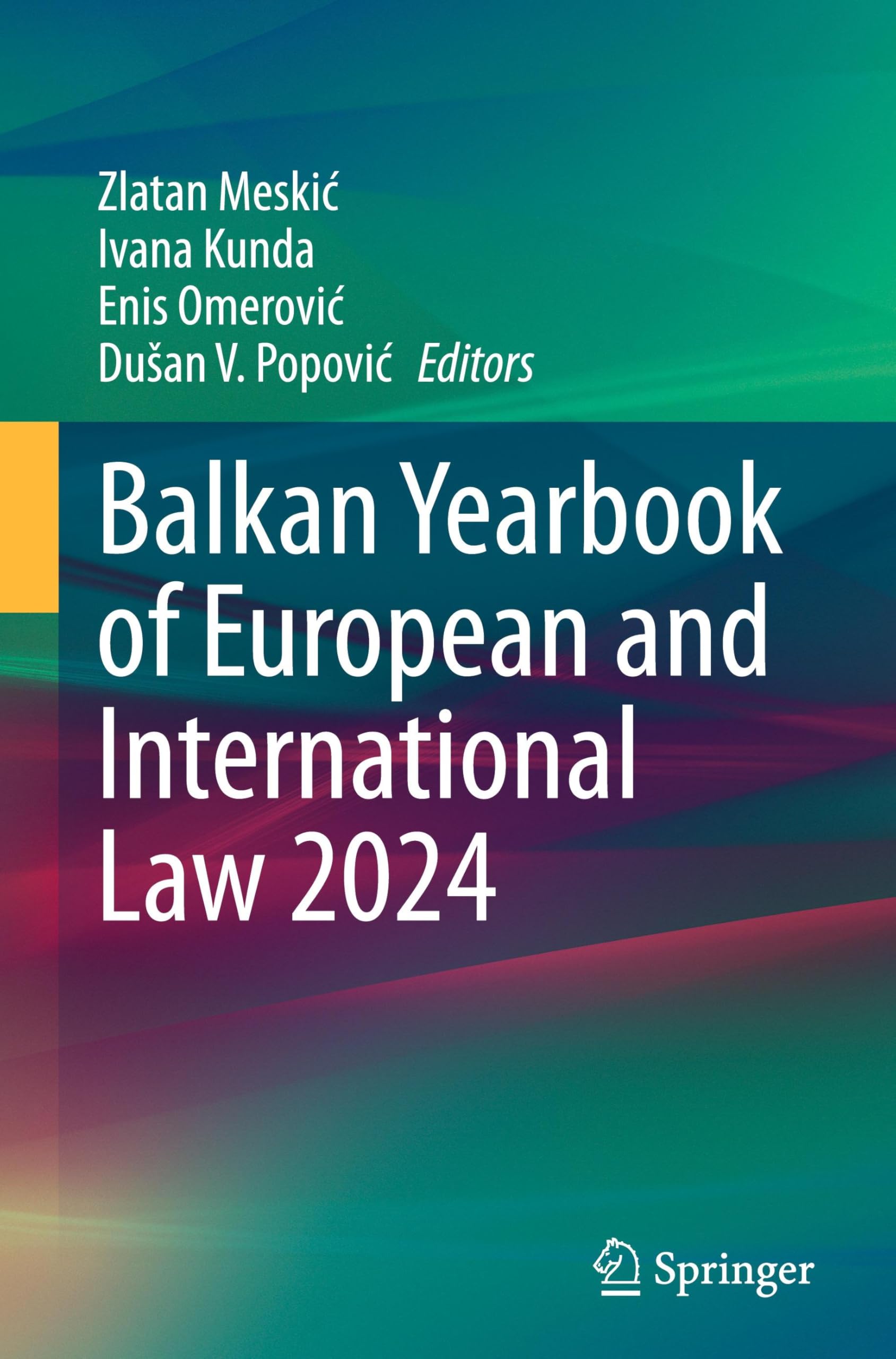 Balkan Yearbook of European and International Law 2024 Law