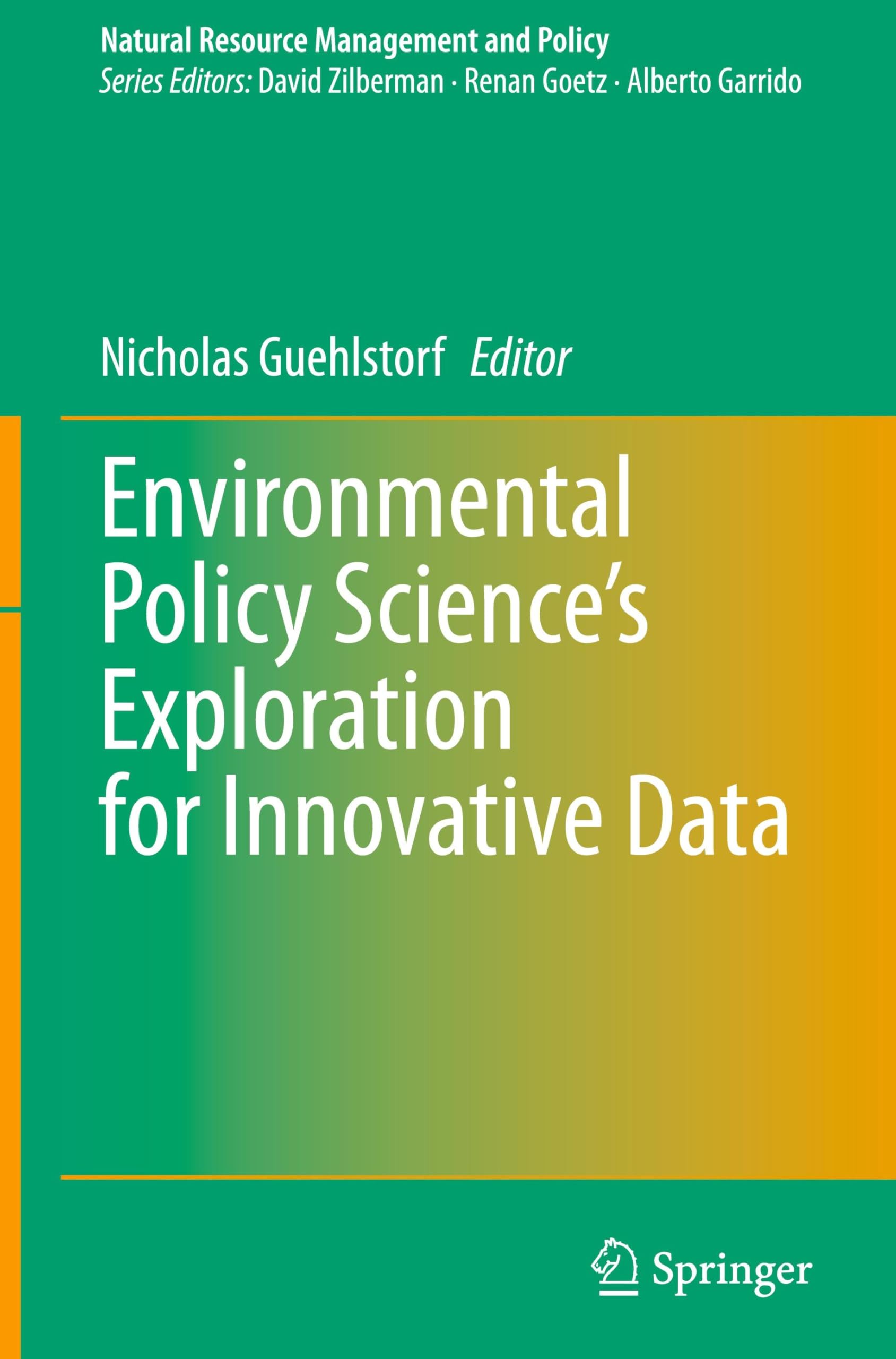 Product Image: Environmental Policy Science's Exploration for Innovative Data