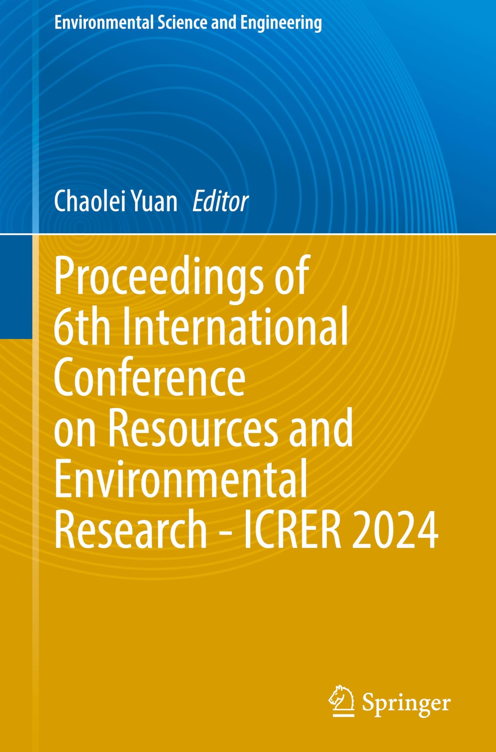Proceedings of 6th International Conference on Resources and Environmental Research - ICRER 2024 Law