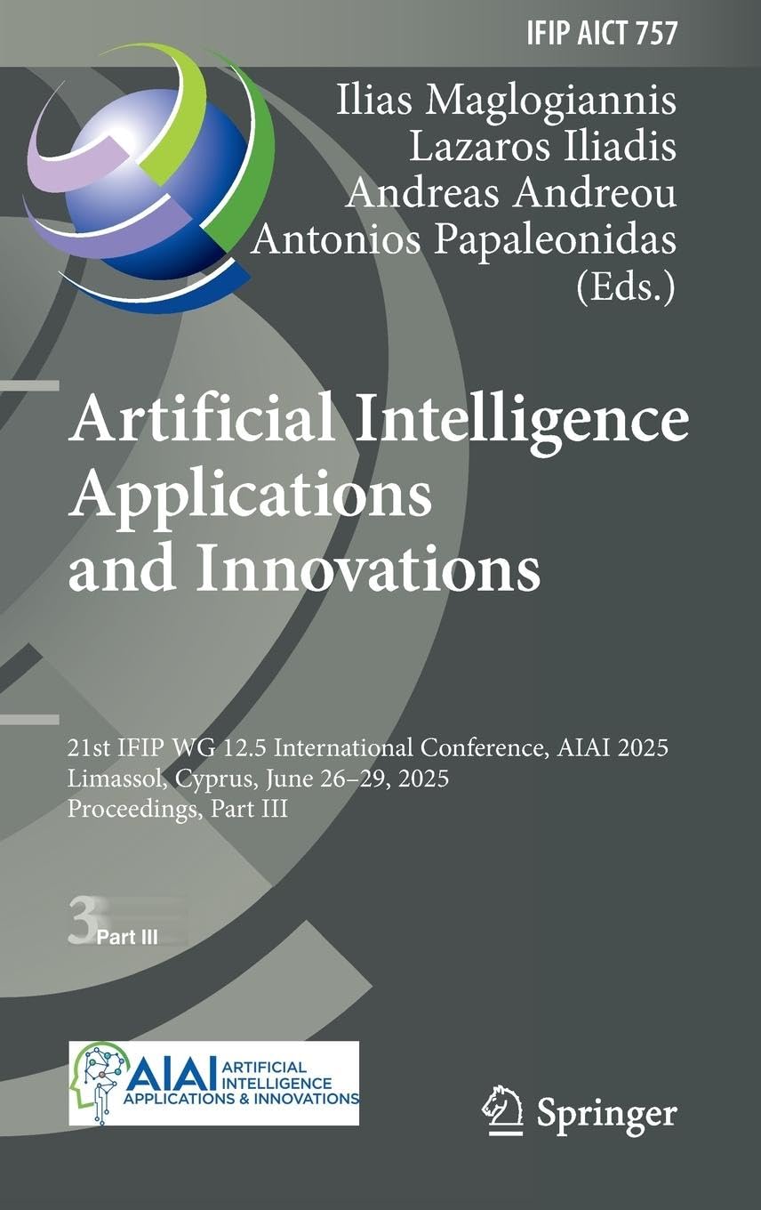Product Image: Artificial Intelligence Applications and Innovations