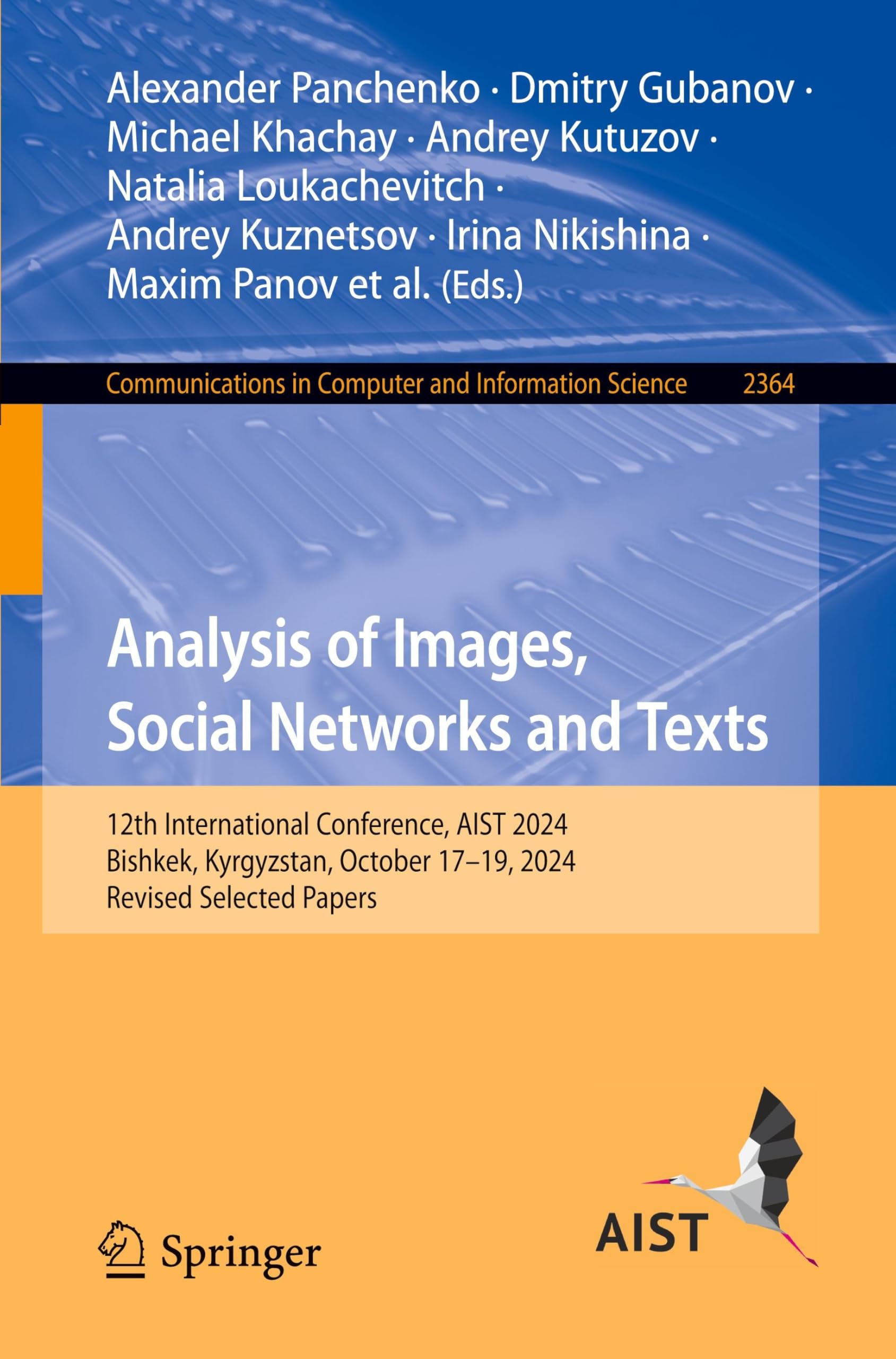 Analysis of Images, Social Networks and Texts Computer Science