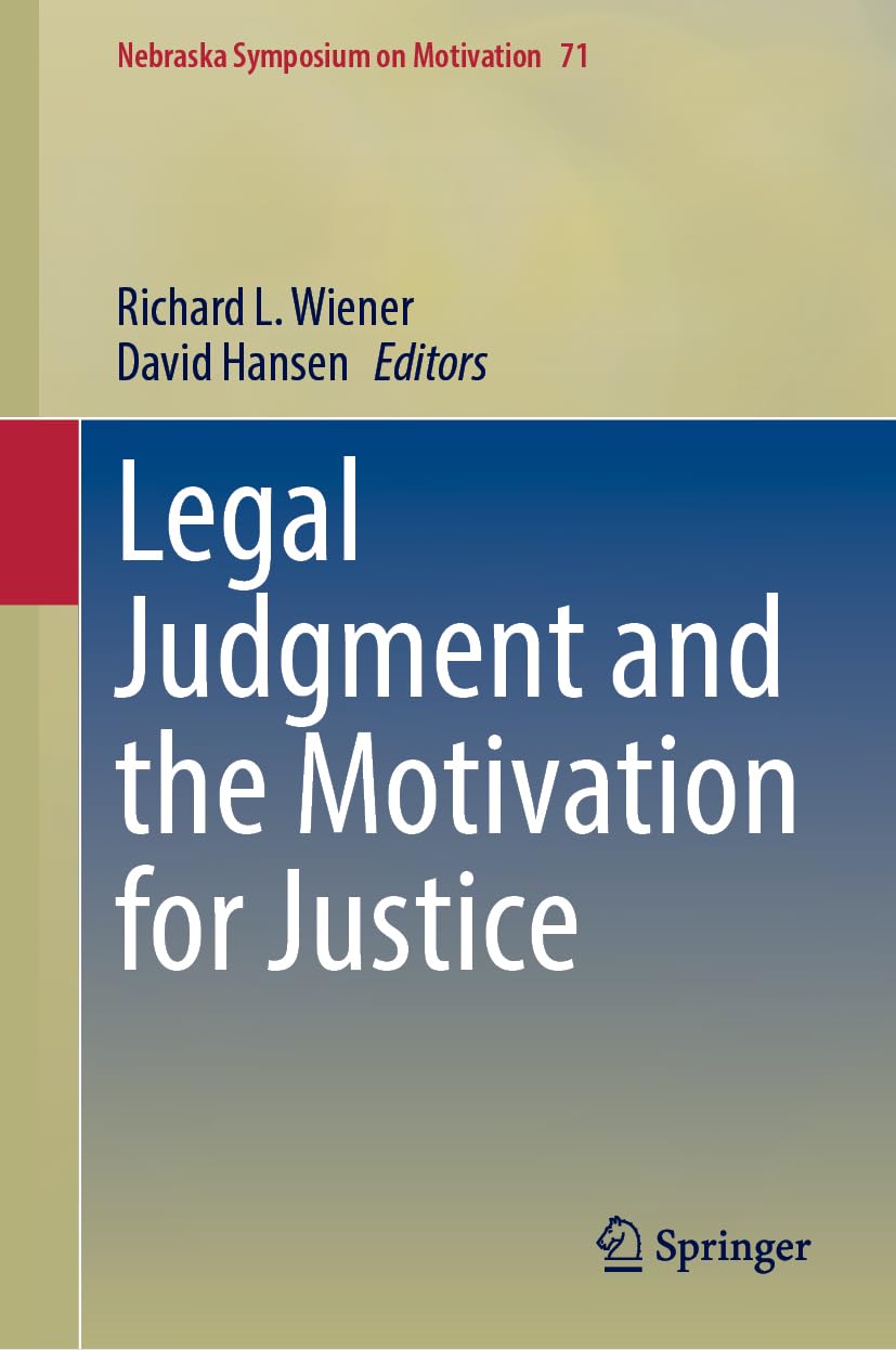 Legal Judgment and the Motivation for Justice Law