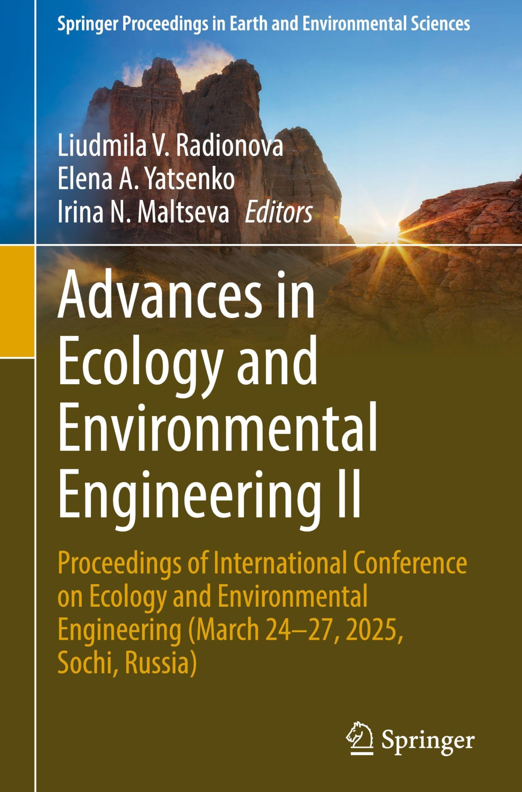 Advances in Ecology and Environmental Engineering II Business & Technology