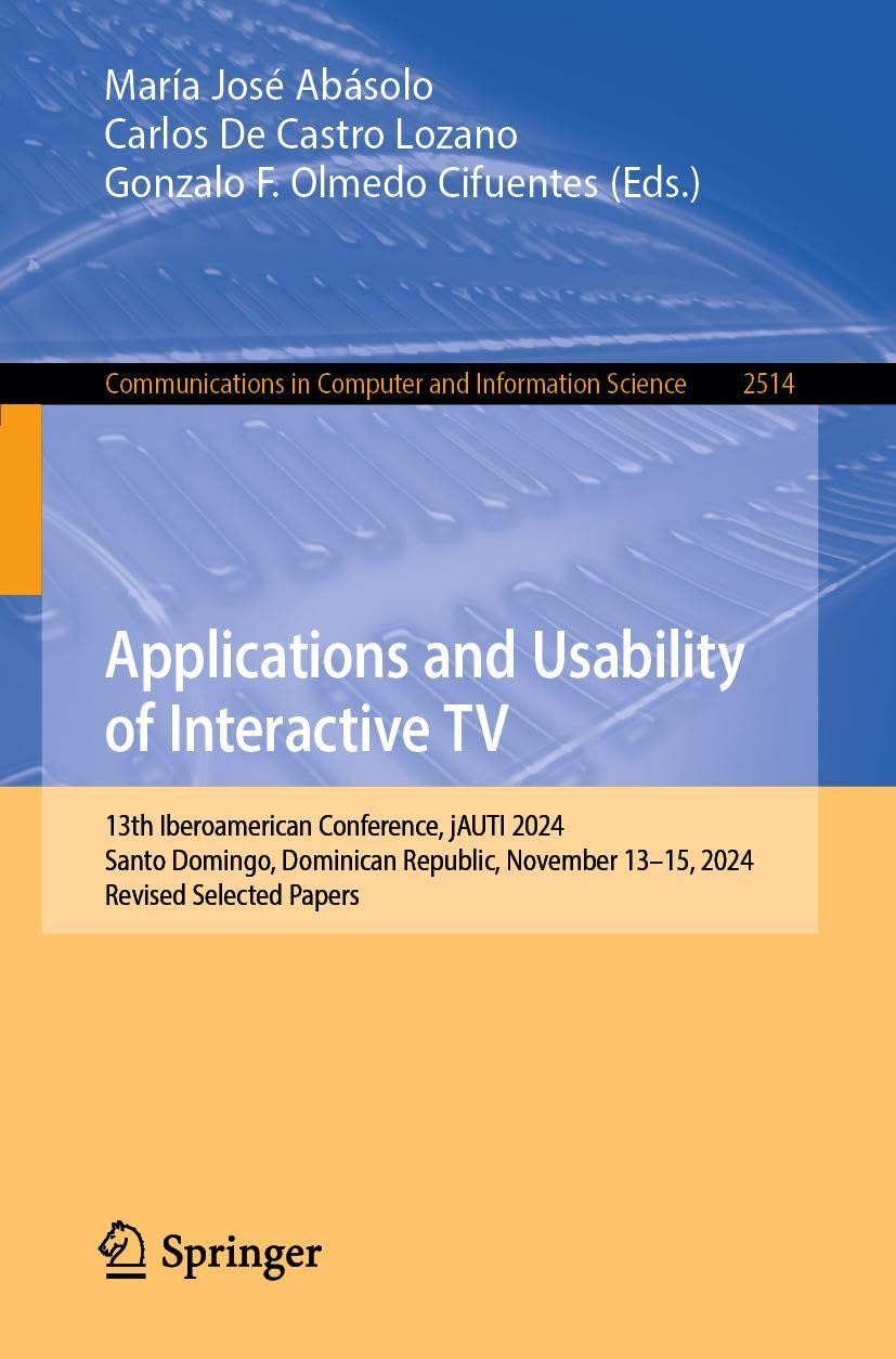 Applications and Usability of Interactive TV Hobbies & Crafts