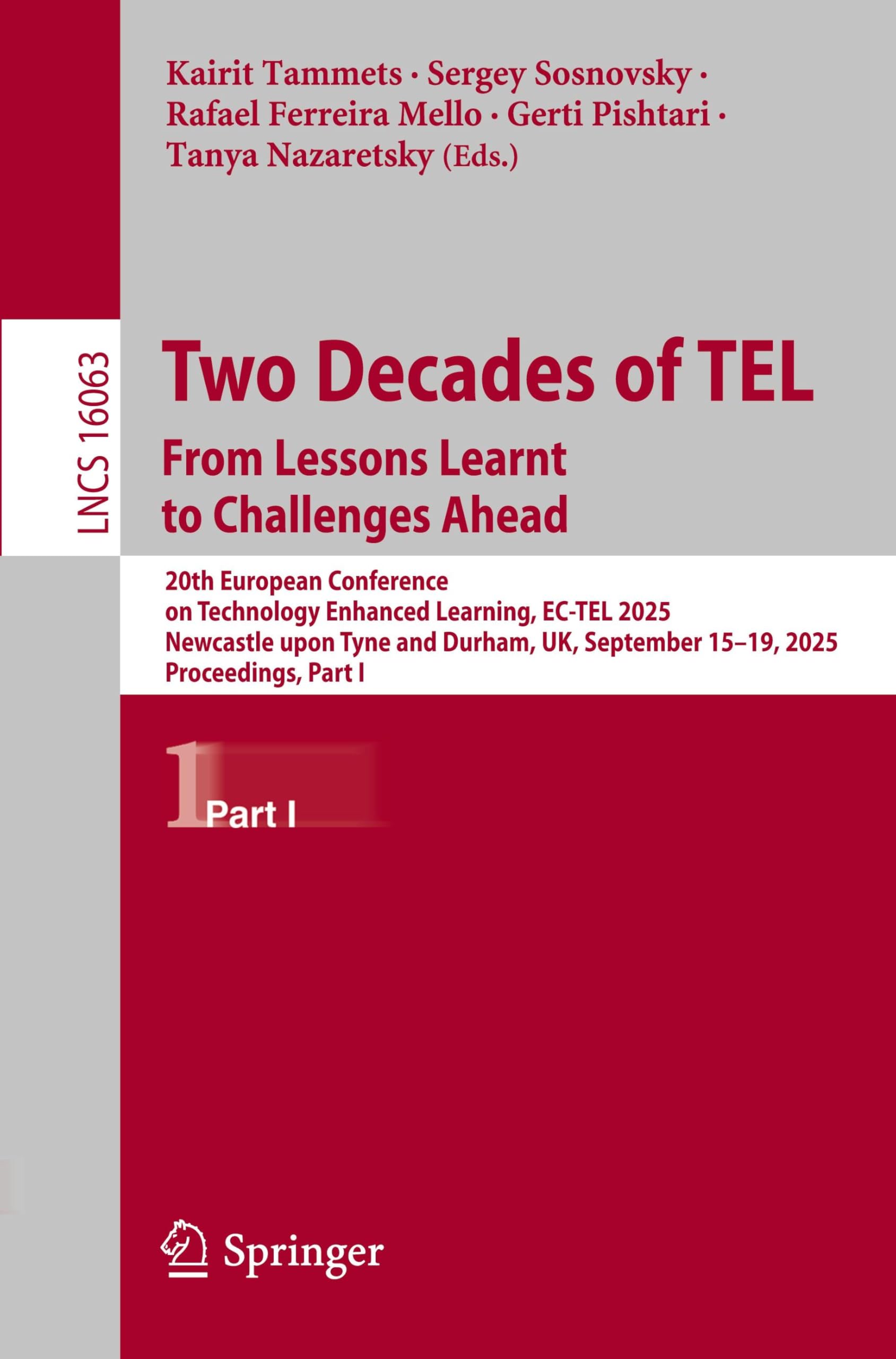Two Decades of TEL. From Lessons Learnt to Challenges Ahead Computer Science