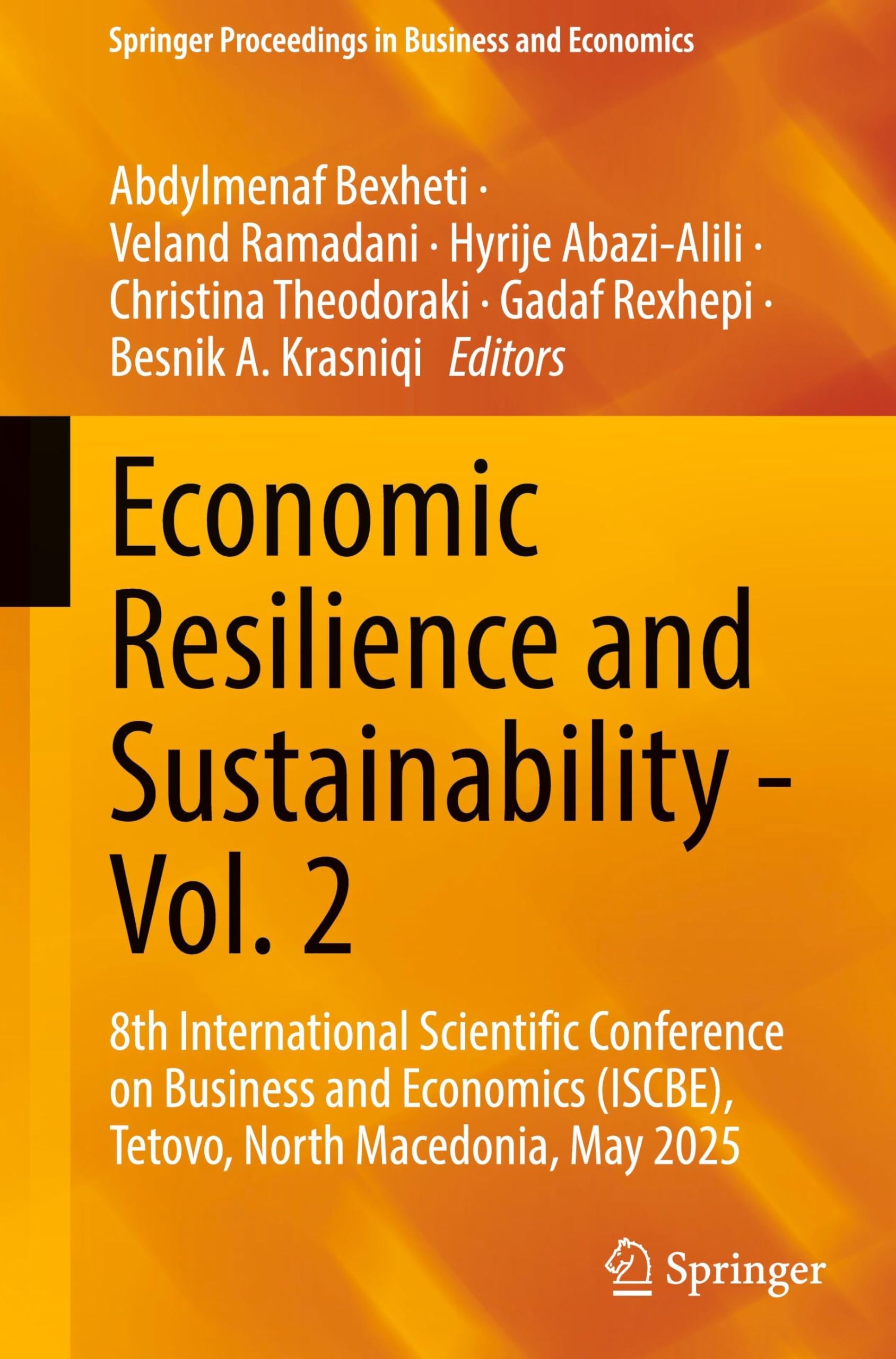 Economic Resilience and Sustainability - Vol. 2 Law