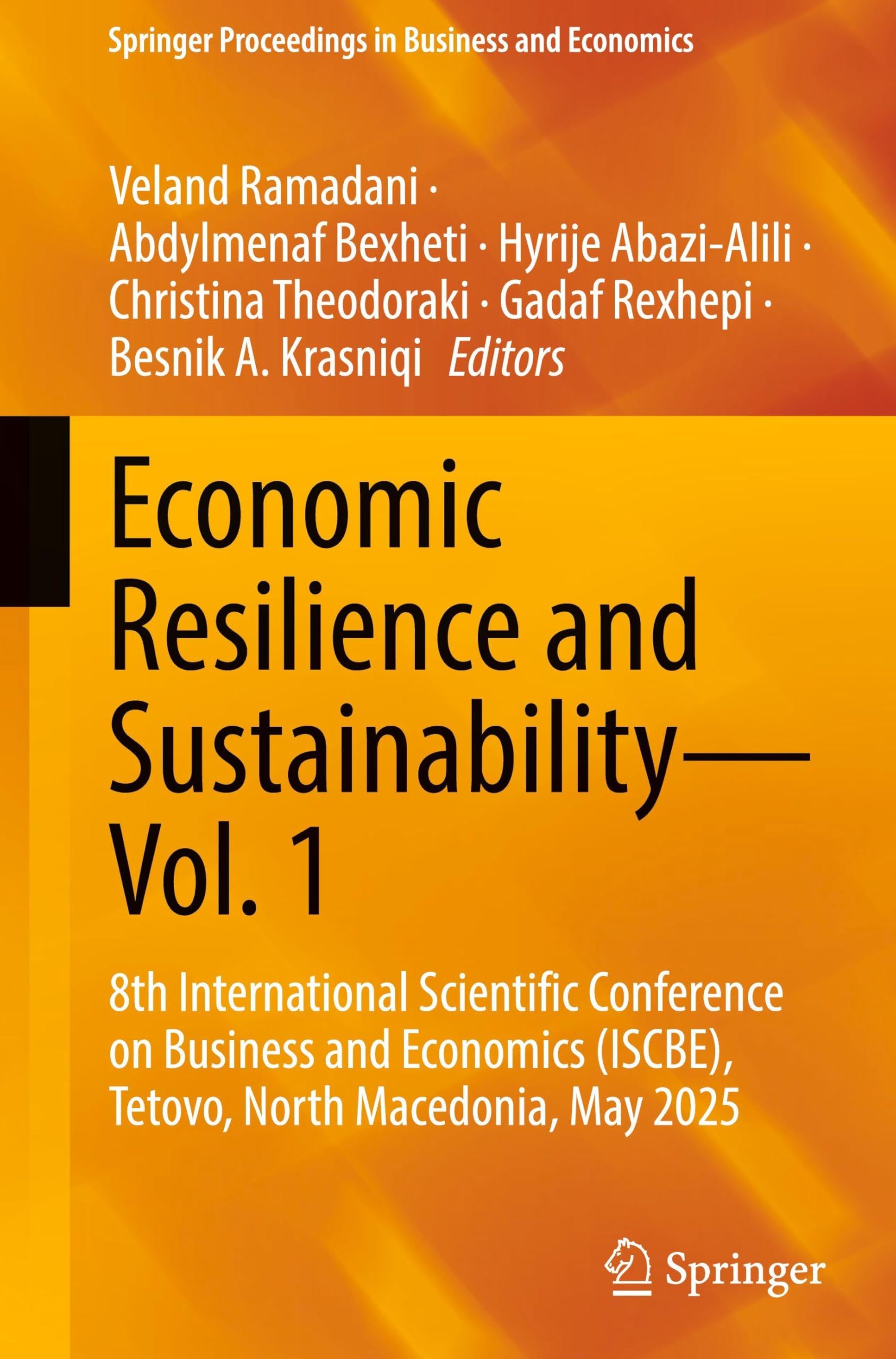 Economic Resilience and Sustainability-Vol. 1 Law
