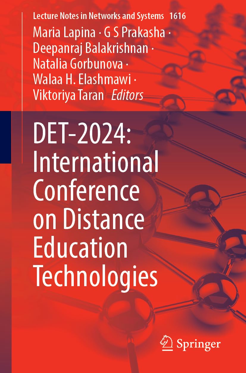 DET-2024: International Conference on Distance Education Technologies General education