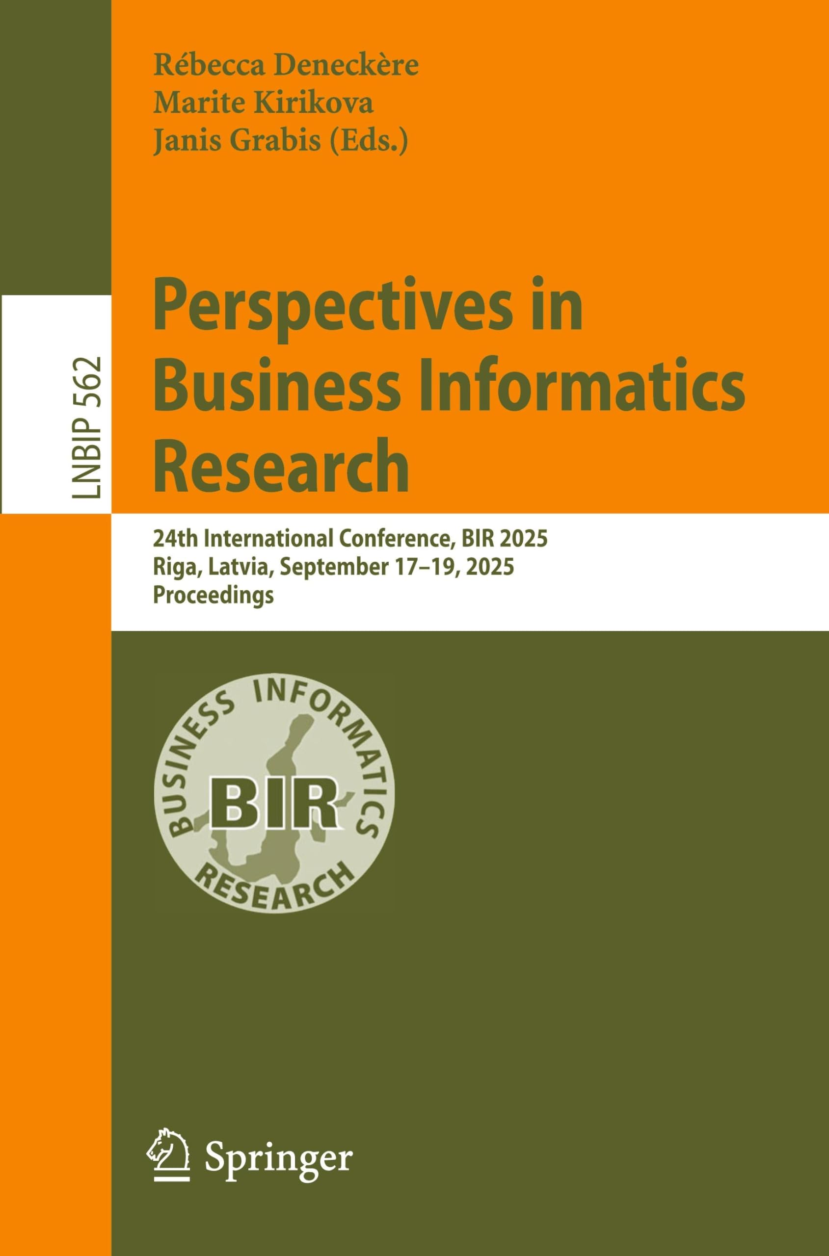 Perspectives in Business Informatics Research Law