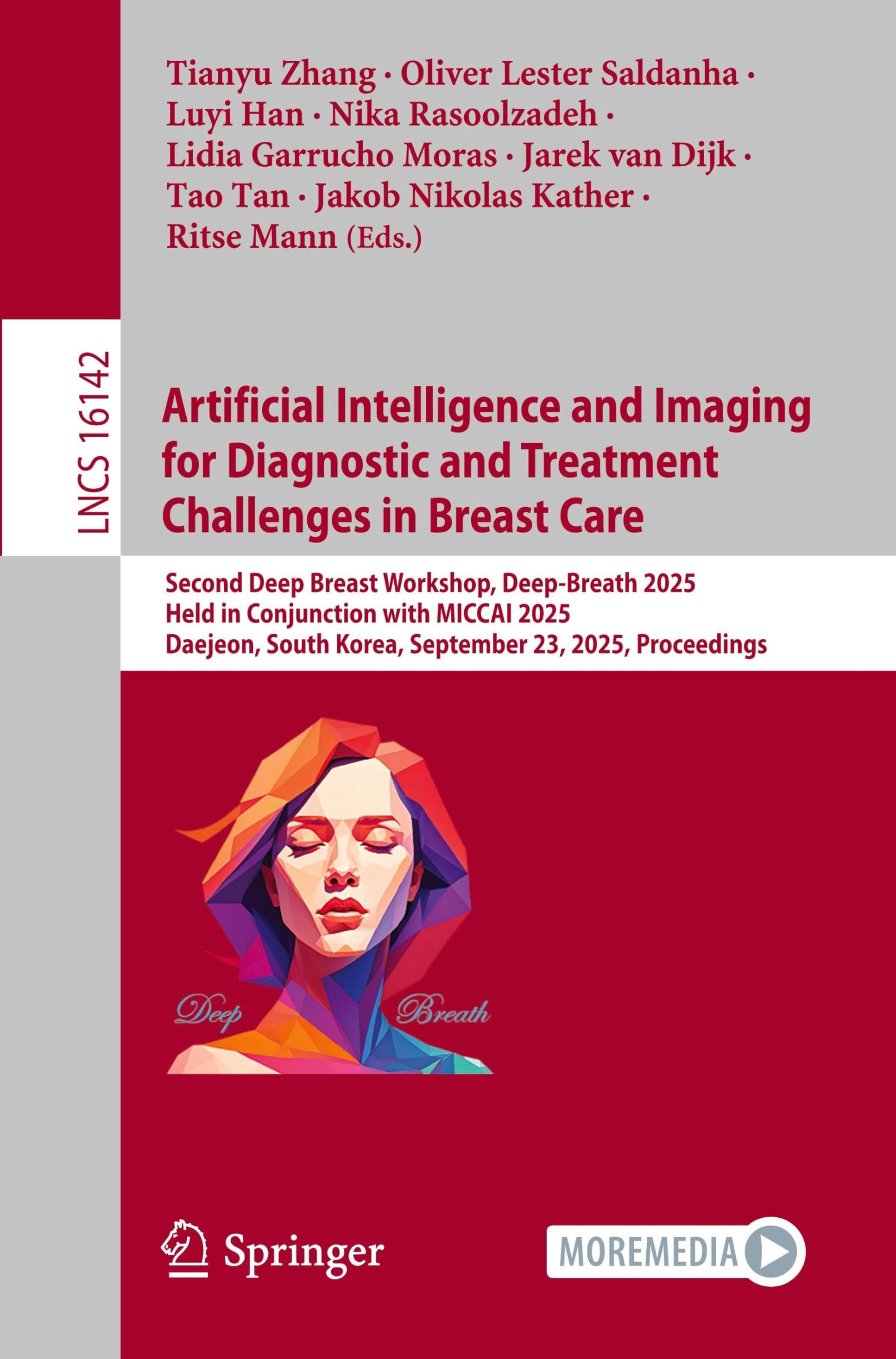 Artificial Intelligence and Imaging for Diagnostic and Treatment Challenges in Breast Care Computer Science