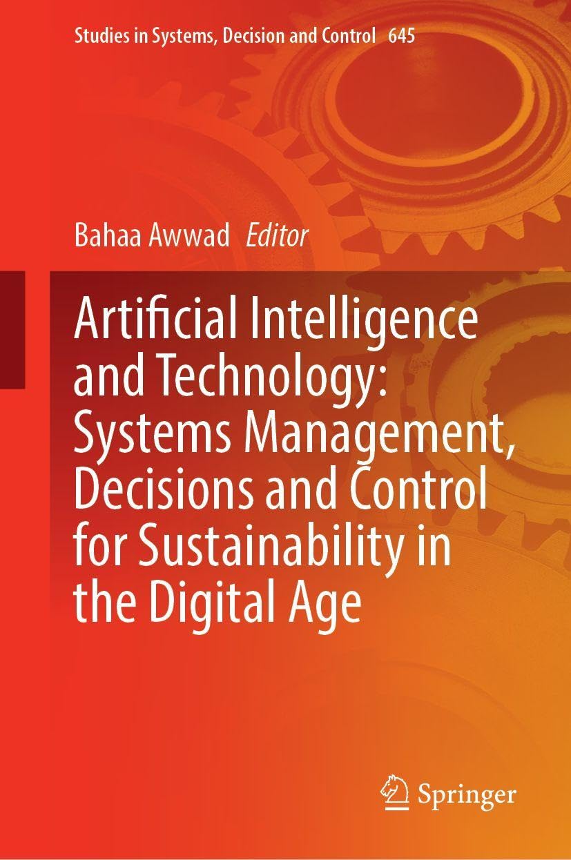 Artificial Intelligence and Technology: Systems Management, Decisions and Control for Sustainability in the Digital Age Computer Science