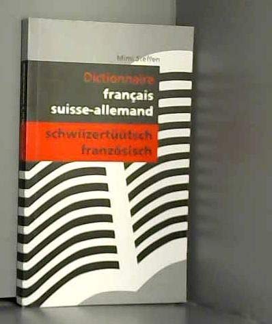 Dictionnaire - Francais - Suisse-Allemand /Schwiizertüütsch - Französisch Books