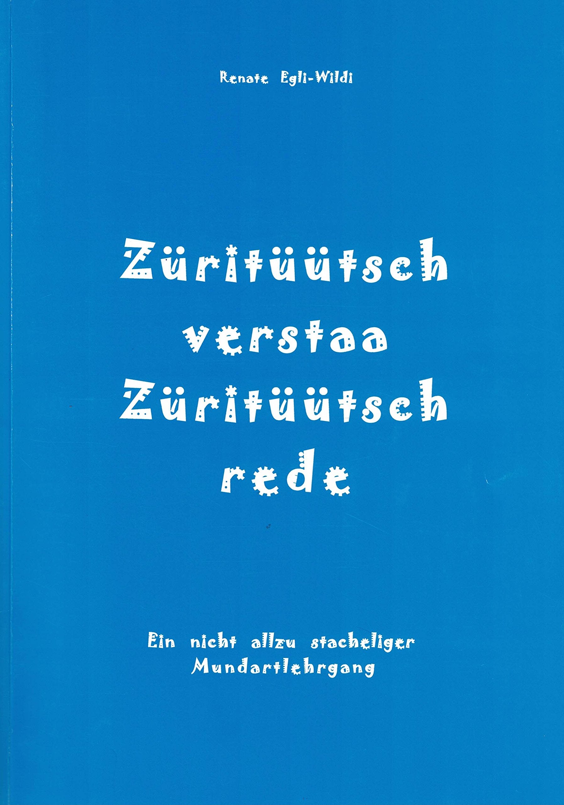 Züritüütsch rede Books