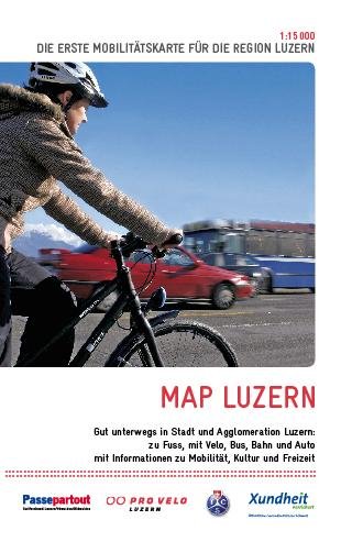 MAP Luzern: Die erste Mobilitätskarte für die Region Luzern Maps & Plans