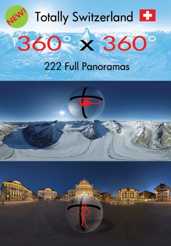 Totally Switzerland 360° x 360° 222 Full Panoramas: DVD für Windows PC und Apple Mac; www.360x360switzerland.com Leisure, Home & Garden