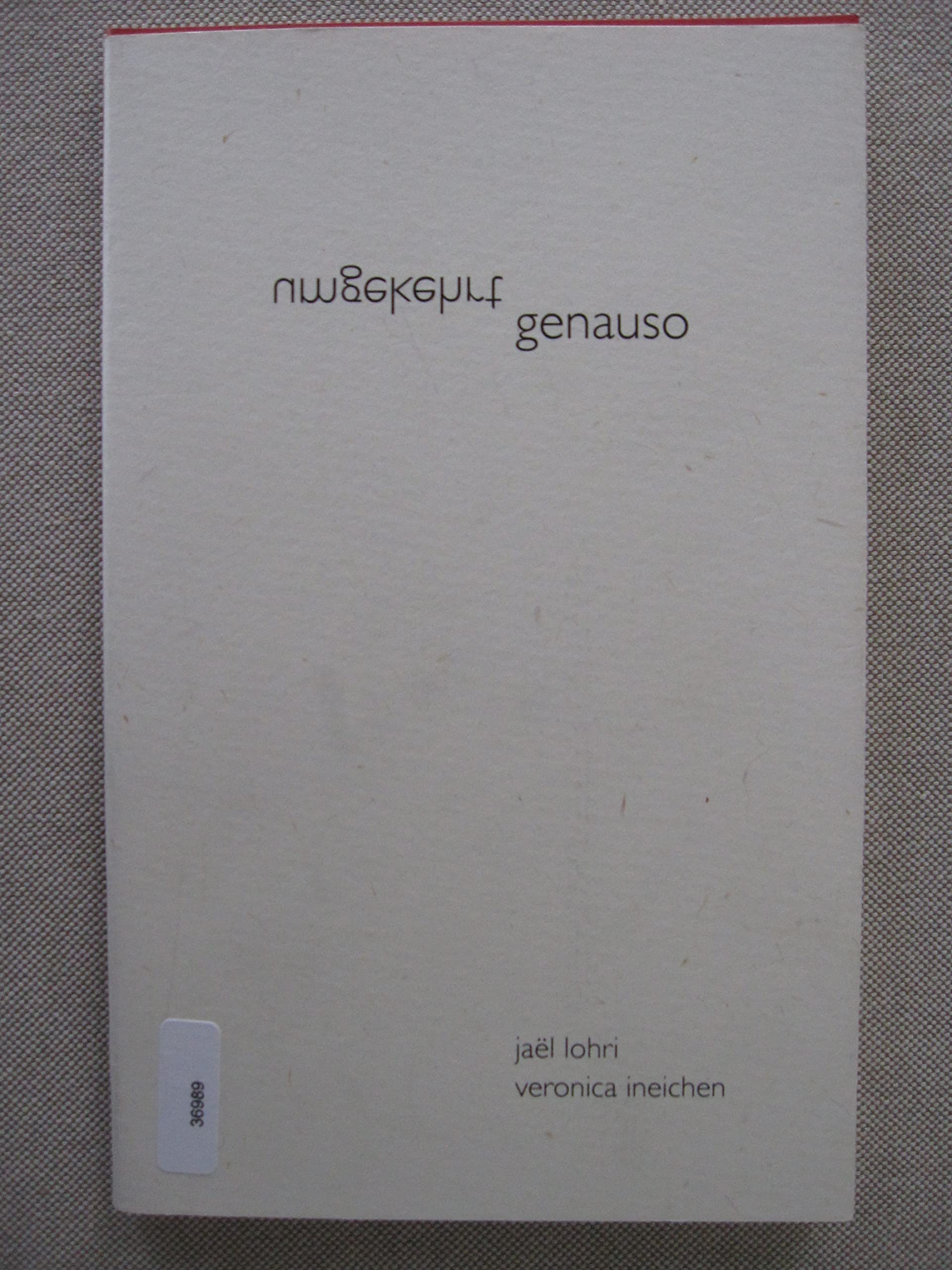 Umgekehrt genauso : Lyrik, prosa Poetry