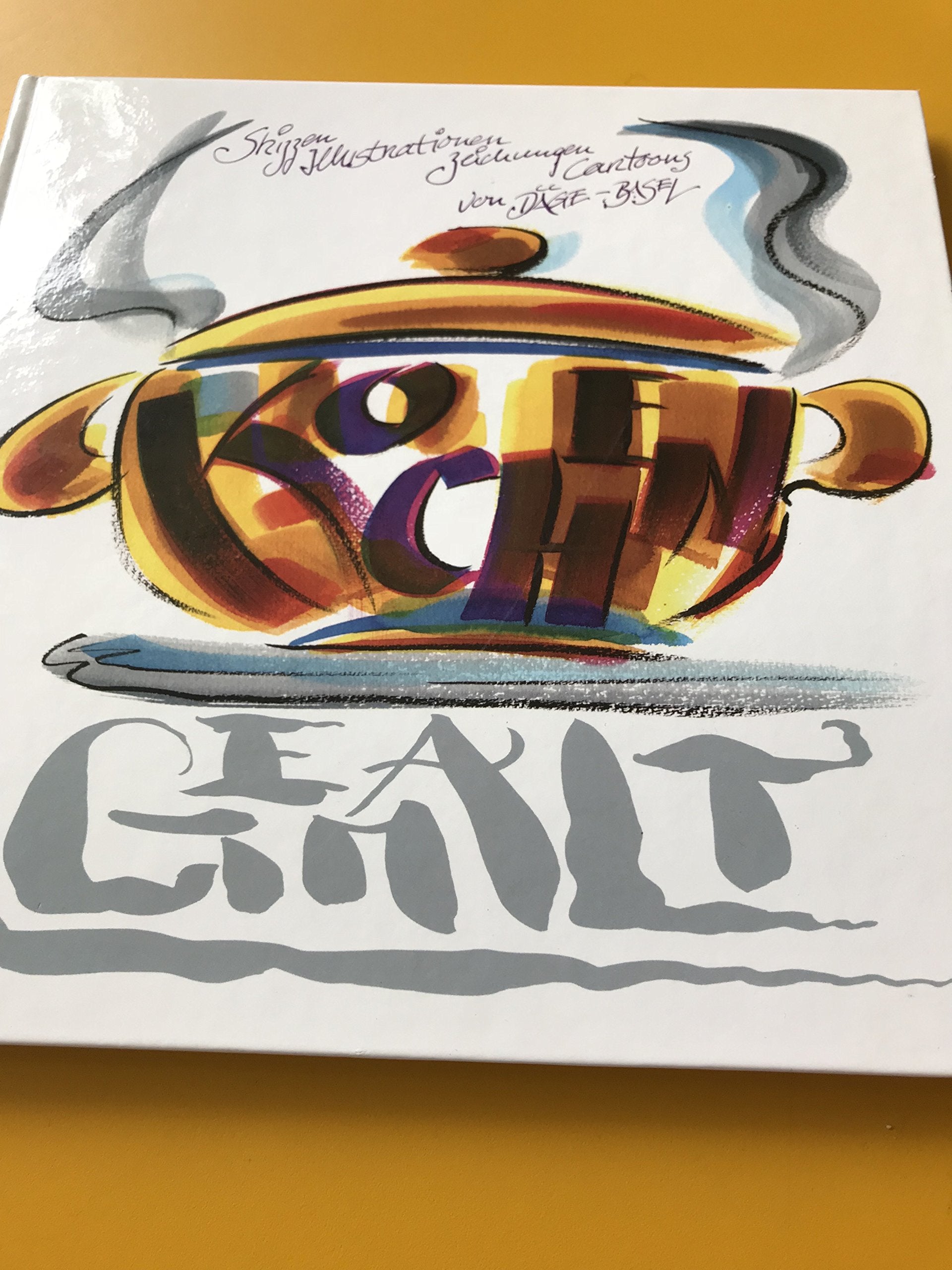 Kochen gemalt. Skizzen, Illustrationen, Zeichnungen, Cartoons Books