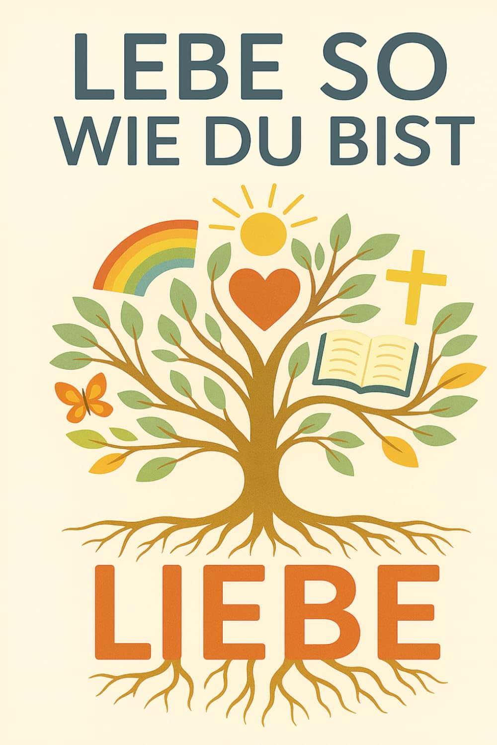 Lebe so wie du bist: Ein Weg zum Glauben, zur Hoffnung und zur Liebe ist nicht das Ziel selbst, sondern eine Einladung unterwegs zu sein. Lifestyle