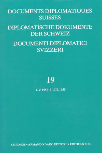 Diplomatische Dokumente der Schweiz 1945-1961 /Documents diplomatics... / Diplomatische Dokumente der Schweiz / Documents diplomatics Suisses / ... /Documenti diplomatici Svizzeri 1945-1961) Film, Art & Culture