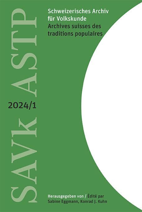 Schweizerisches Archiv für Volkskunde | Archives suisses des traditions populaires Books