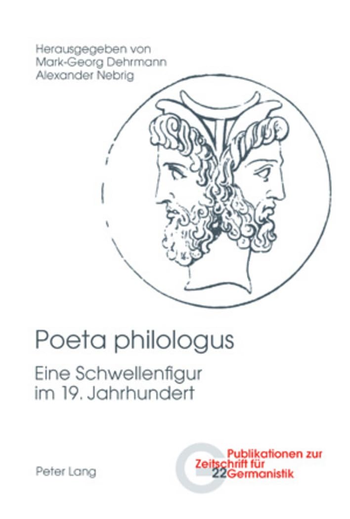 Poeta Philologus: Eine Schwellenfigur Im 19 Jahrhundert book