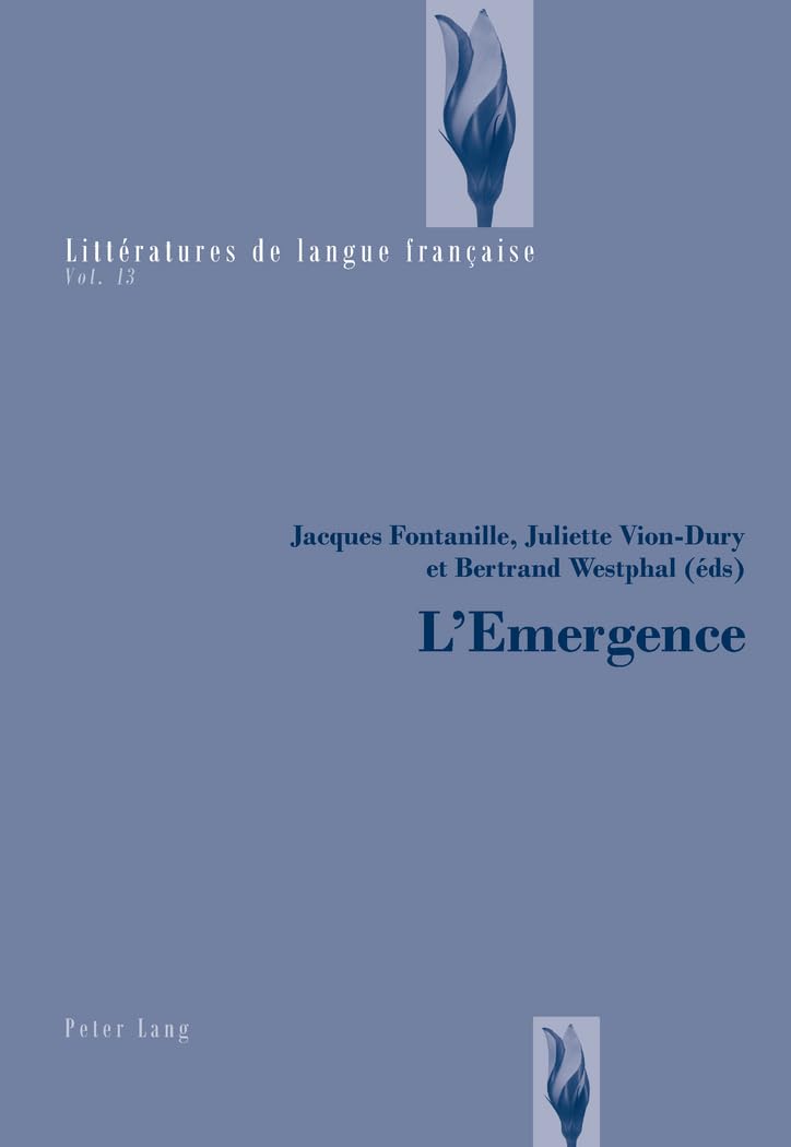 L'Emergence: En réponse aux travaux de Jean-Marie Grassin book