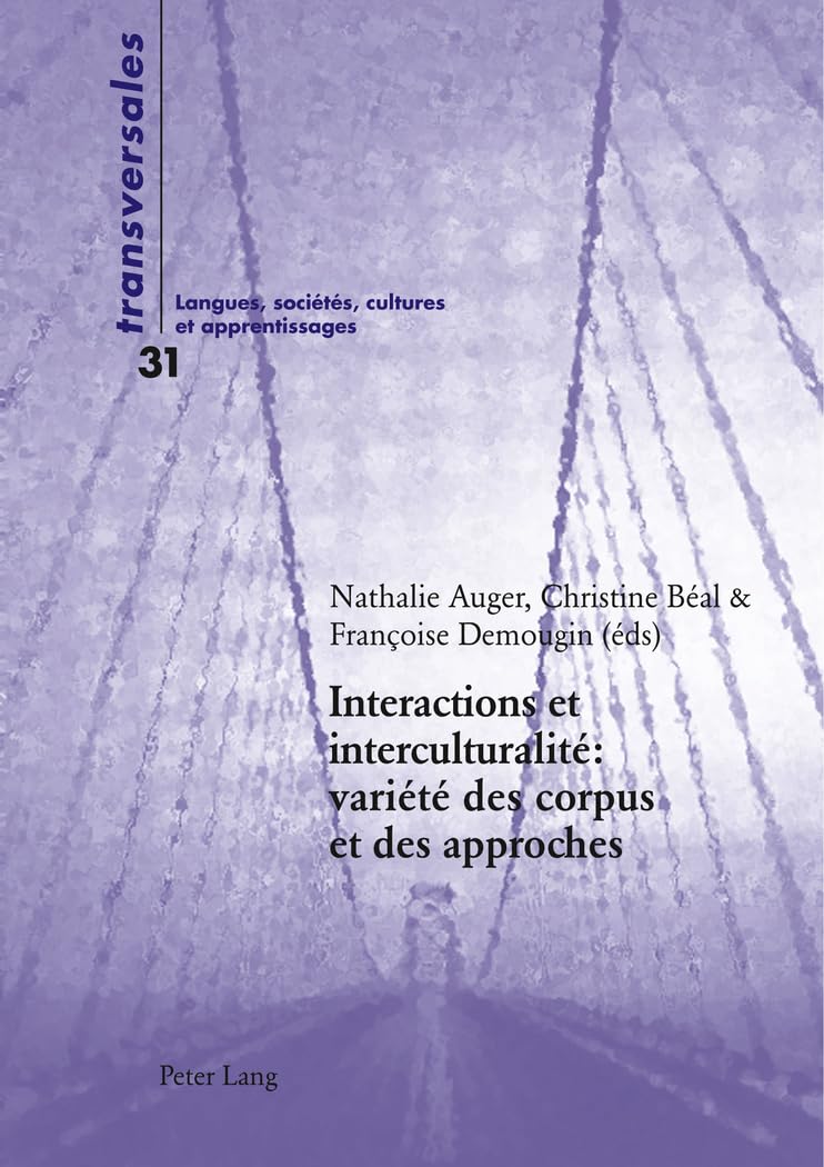 Interactions et interculturalité : variété des corpus et des approches book