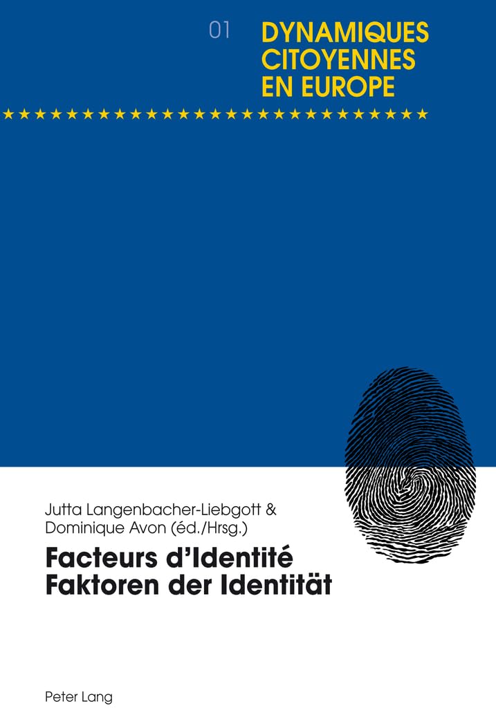 Facteurs d'Identité- Faktoren der Identität book
