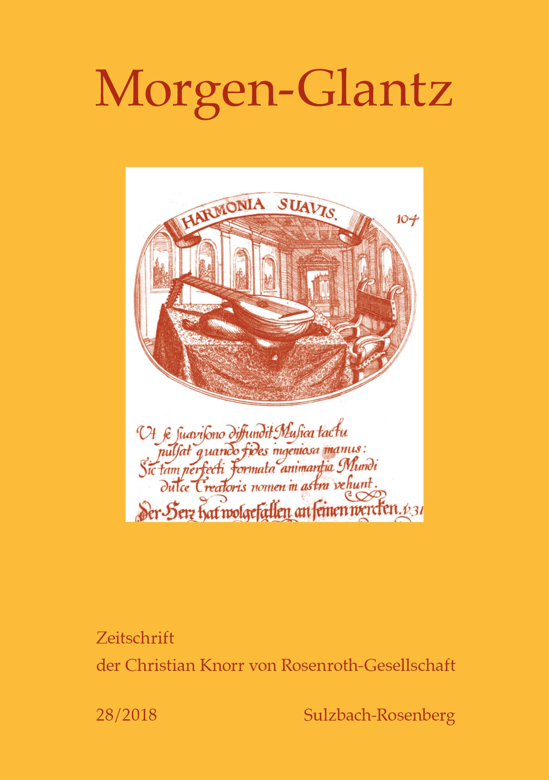 Morgen-glantz 28, 2018 book