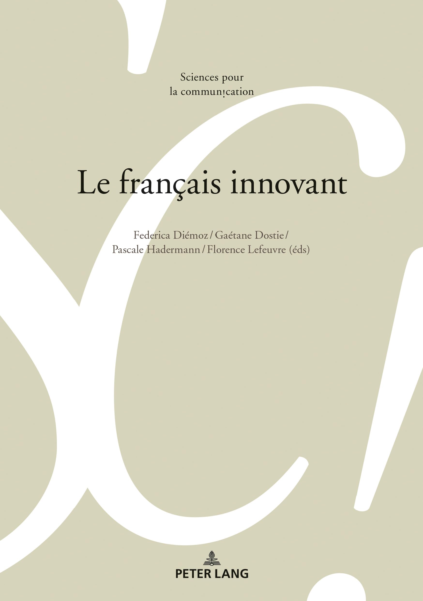 Le français innovant book