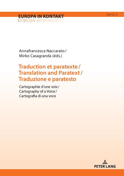 Traduction et paratexte / Translation and Paratext / Traduzione e paratesto Social Sciences