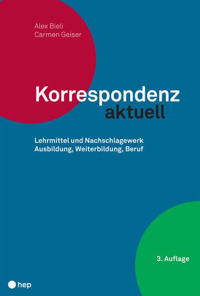 Korrespondenz aktuell: Lehrmittel und Nachschlagewerk Learning & Reference
