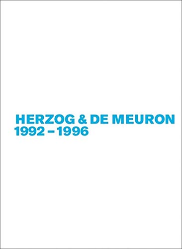 Product Image: Herzog & de Meuron 1992-1996 (Gerhard Mack: Herzog & de Meuron, Band 3)