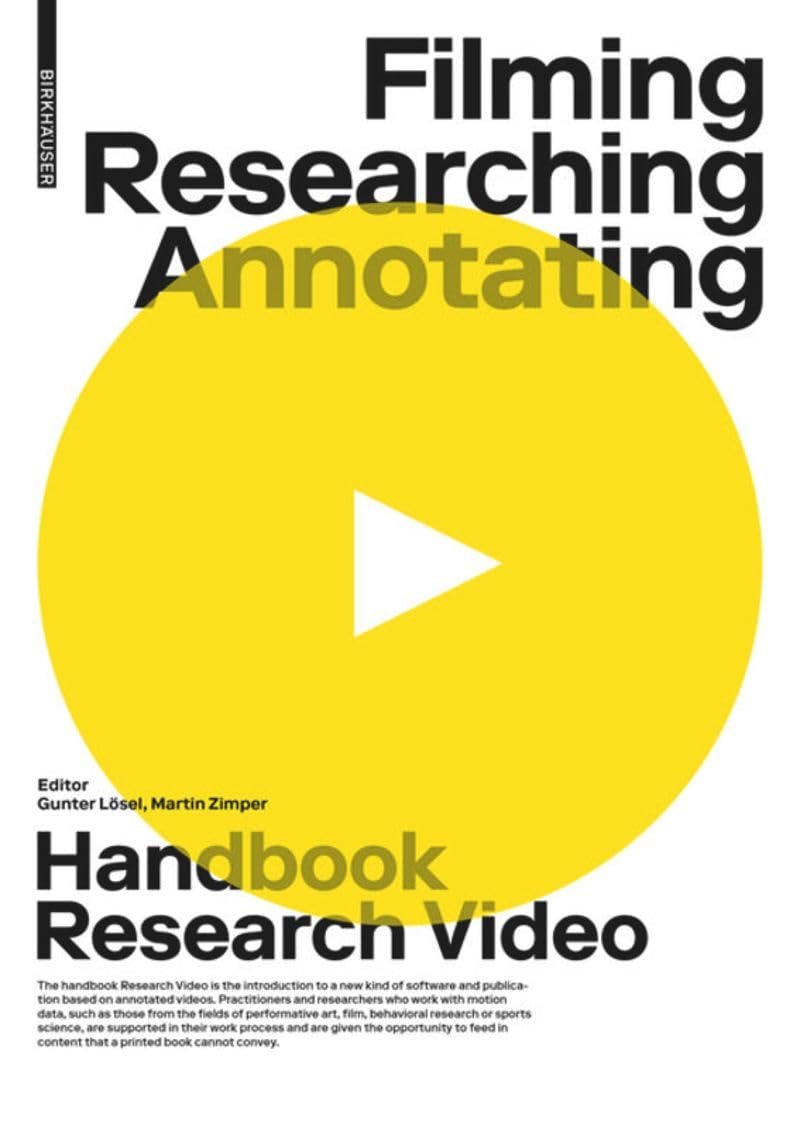 Product Image: Filming, Researching, Annotating: Research Video Handbook