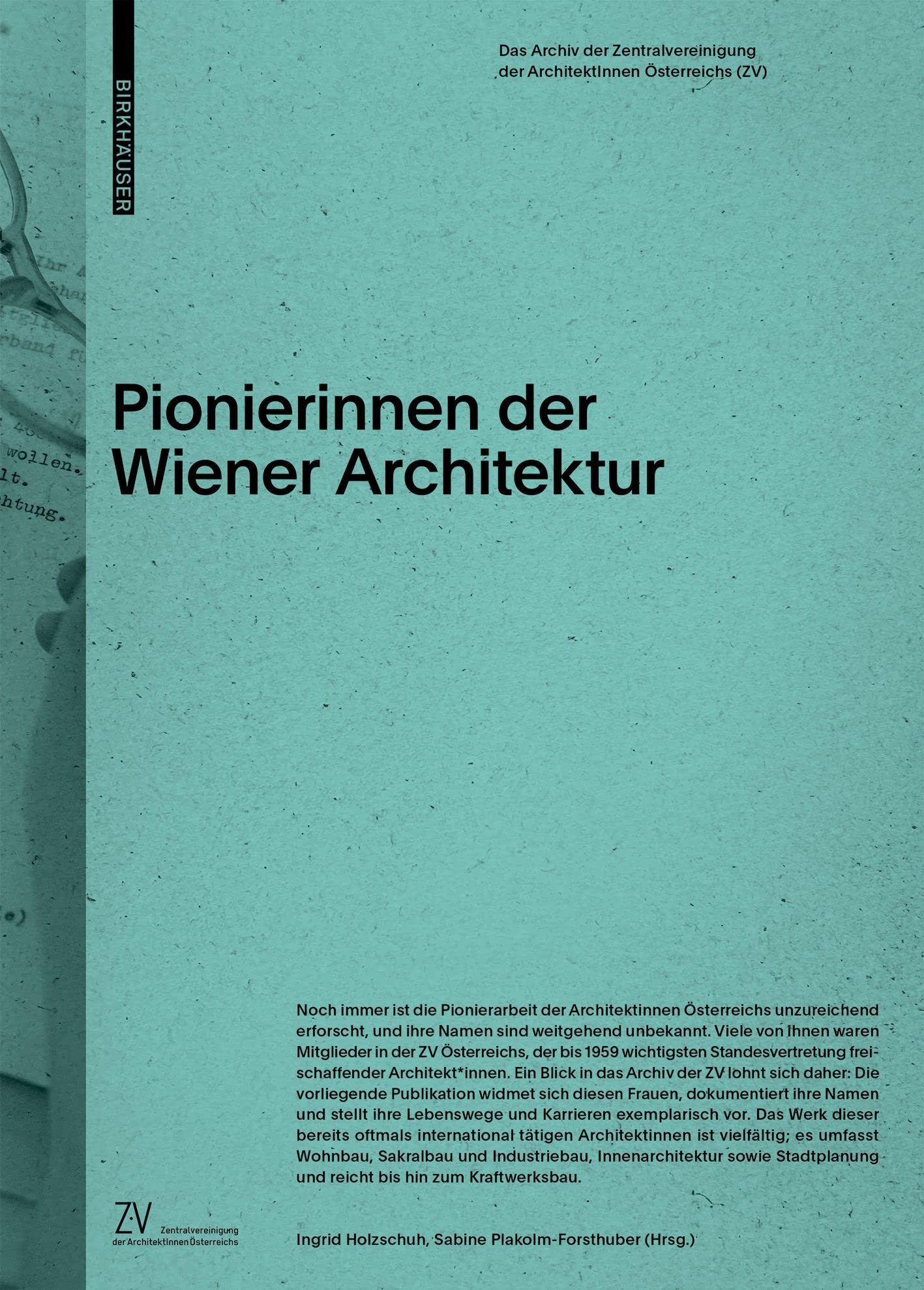 Pionierinnen der Wiener Architektur Architecture