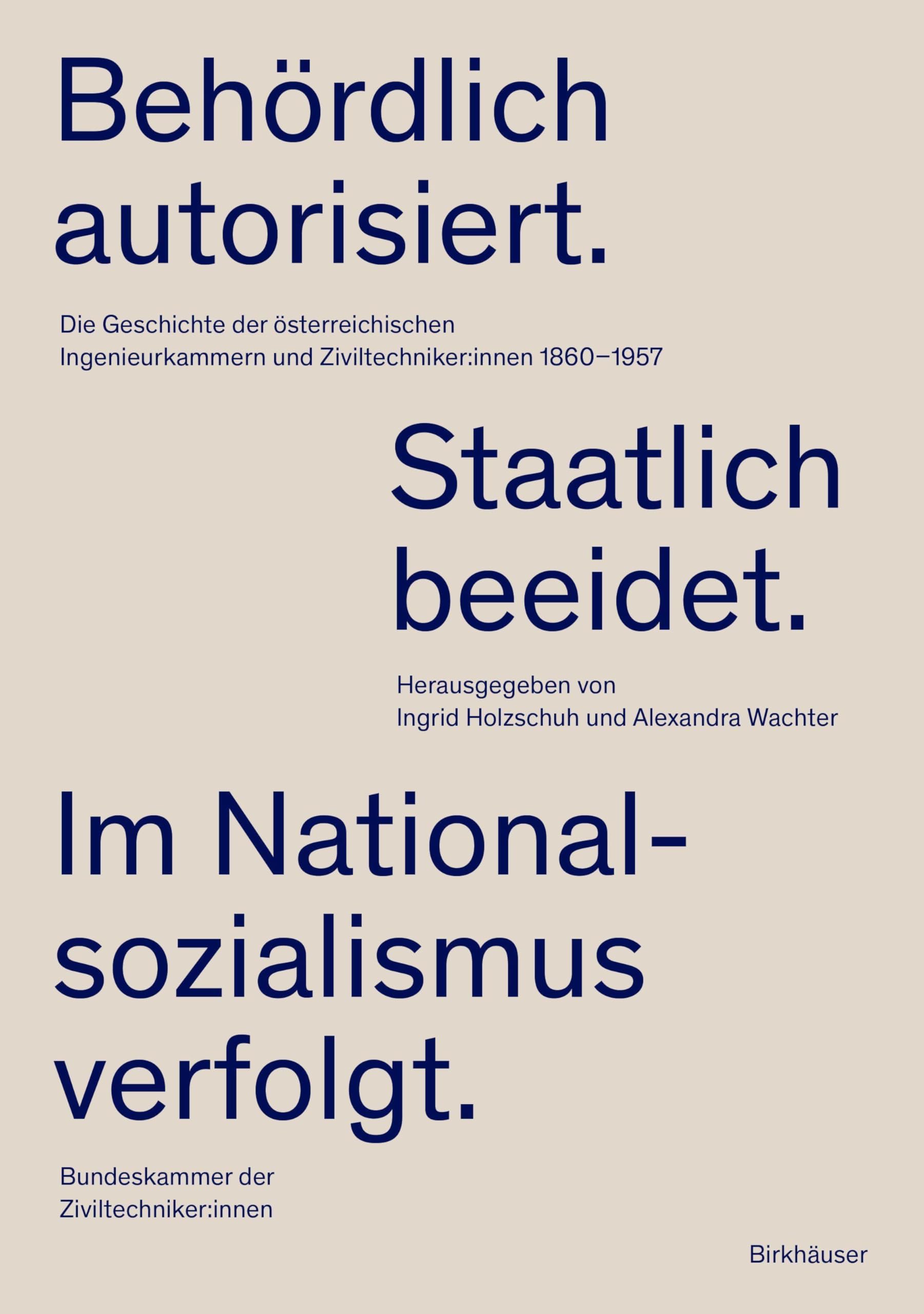 Behördlich autorisiert. Staatlich beeidet. Im Nationalsozialismus verfolgt. Social Sciences