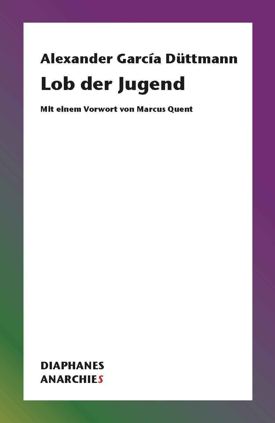 Product Image: Lob der Jugend
