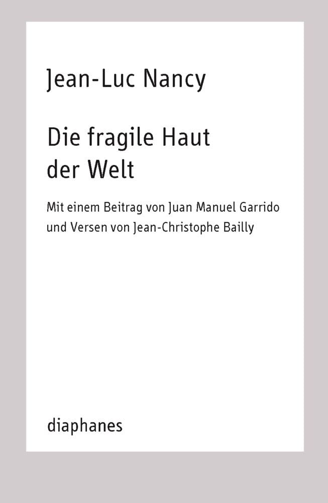 Die fragile Haut der Welt Philosophy